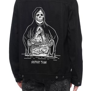 Lurking class by Sketchy Tank In paradise denim